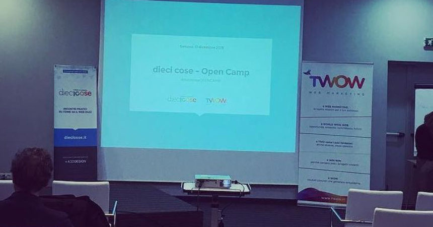 #diecicoseOPENCAMP #diecicoseOPENCAMP